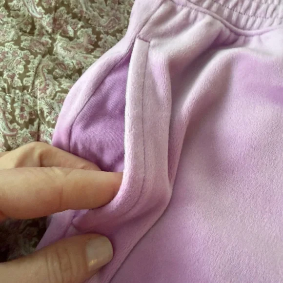 Kids Soft Lavender Pants - Picture 2 of 3